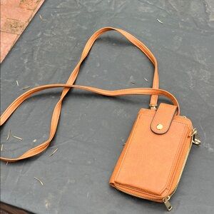 Elegant Tan Crossbody Bag